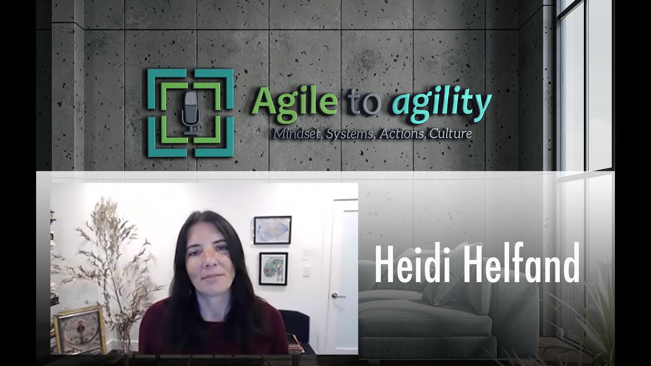 Heidi Helfand: Team formation, Dynamic Reteaming, Change | Agile to agility | Miljan Bajic | #24