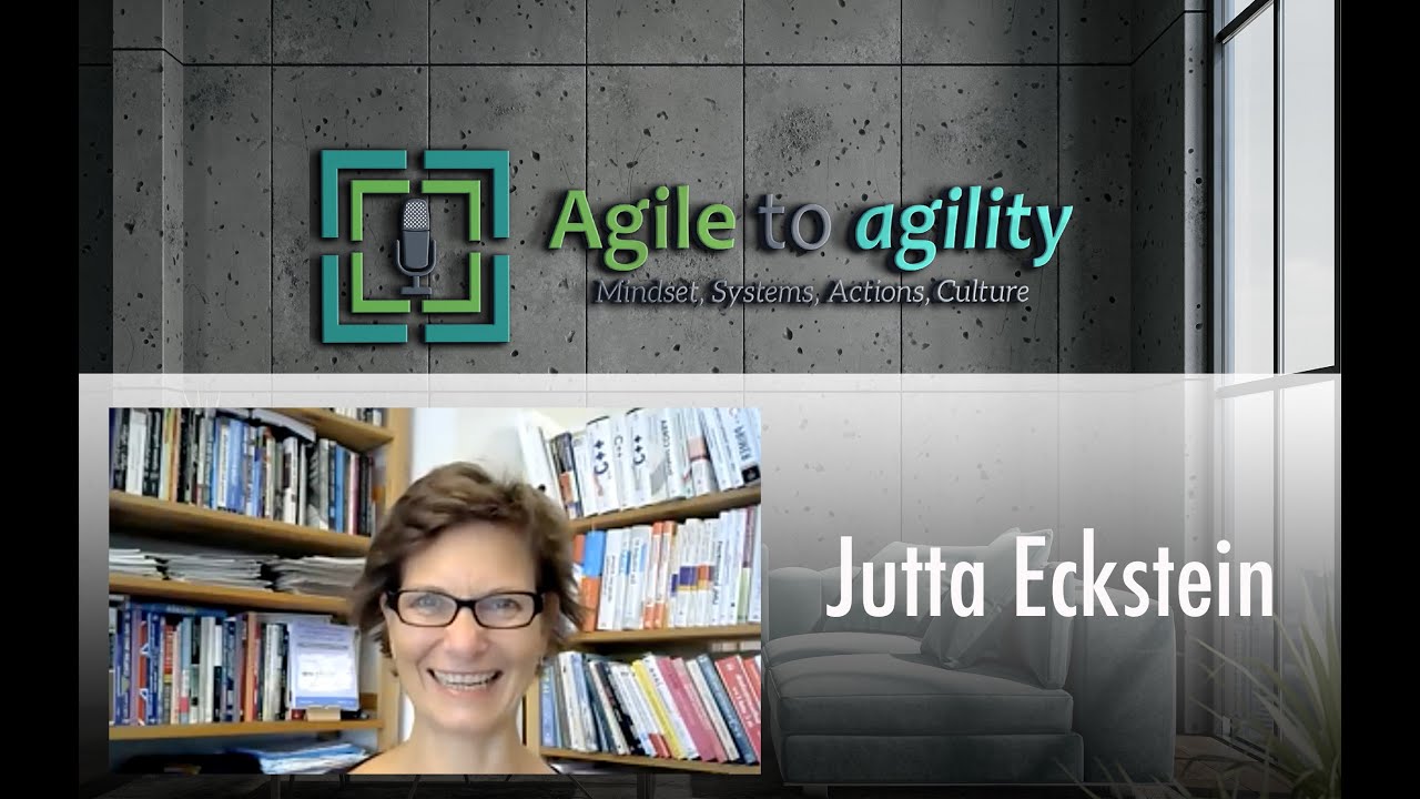 Jutta Eckstein: Company-wide agility & learning organization | Agile to agility | Miljan Bajic | #34