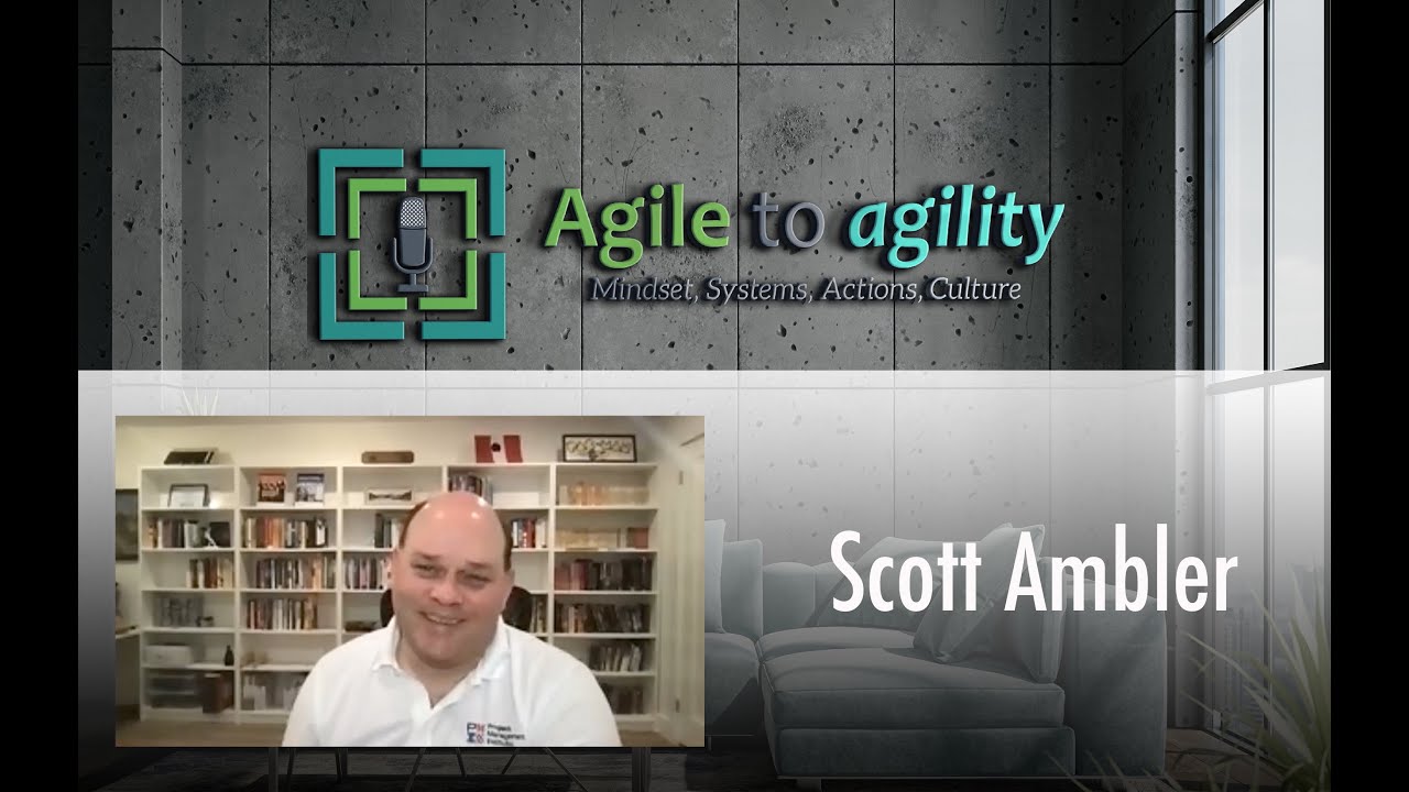 Scott Ambler: Disciplined Agile, Transformation, and PMI | Agile to agility | Miljan Bajic | #21